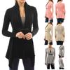 Cozy Women's Cardigan Top With Soft Fleece Fur For Winter Warmth And Style