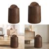 Waste Bin Round Garbage Basket Household Trash Bin for Home Bathroom Kitchen