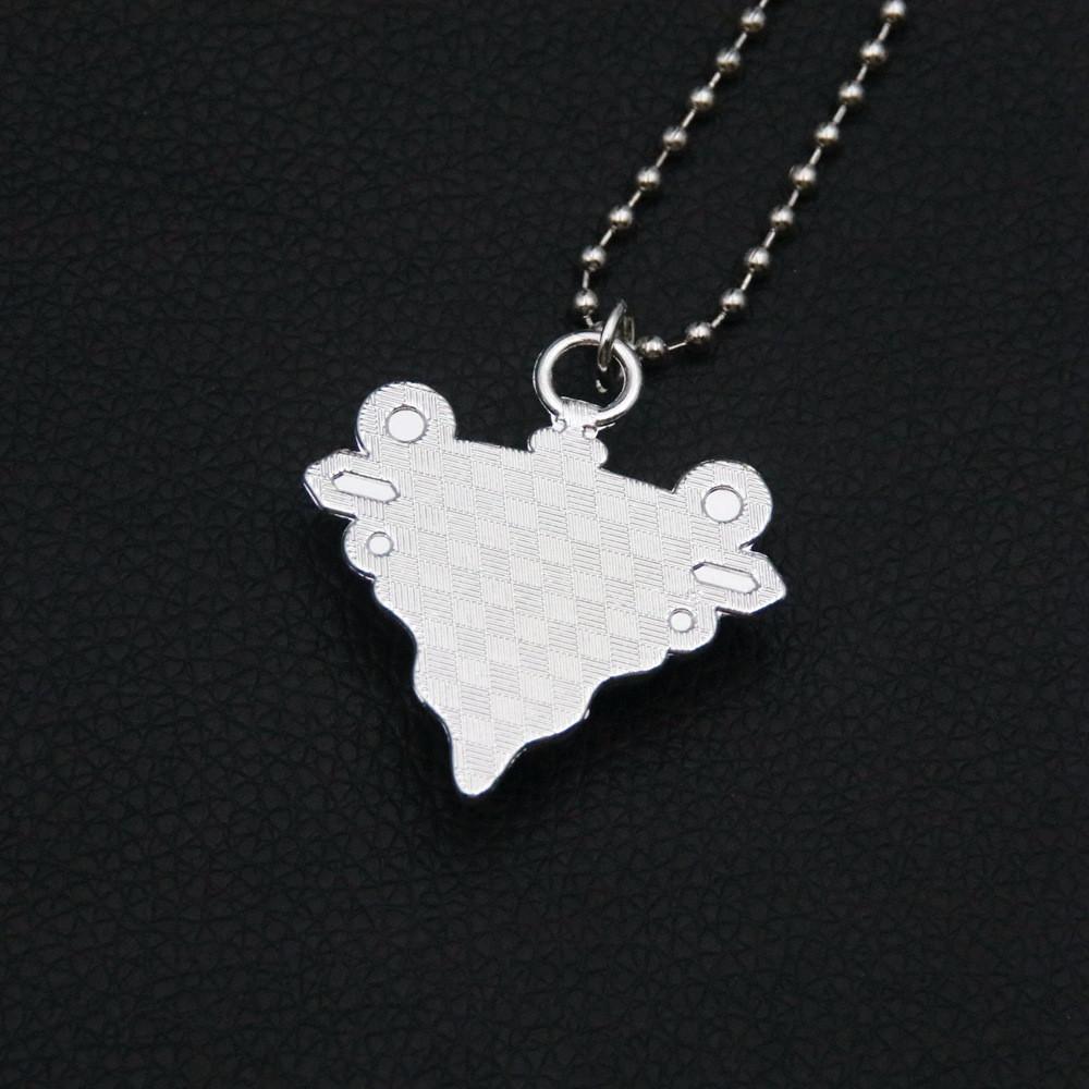 Anime JOJO's Bizarre Adventure Aizhe Redstone Necklace Joseph Cosplay Accessories Pendant Jewelry Props