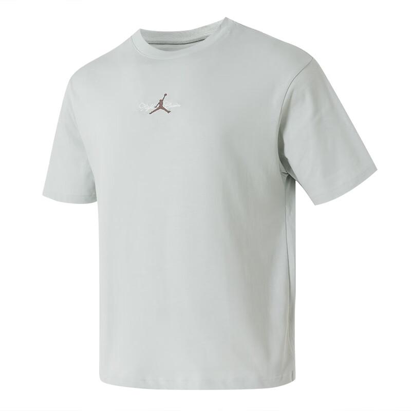 New Jordan T Shirts Men's Gray IF0381-034
