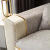 Light Luxury Chenier Sofa Cushion Solid Chenille Anti-slip Couch Cover Living Room Sofas Universal Armchair Slipcover Towel Mat