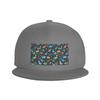 Cartoon Cute Dinosaur Pattern Baseball Caps Snapback Fashion Baseball Hats Breathable Casual Casquette Outdoor for Unisexs Womens