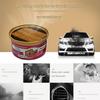 Aromatizador de Ar para Carro 17 Tipos de Aroma Latas Orgânicas Blocos de Madeira Aromaterapia Freshener de Carro Eliminador de Odores de Longa Duração Essencial