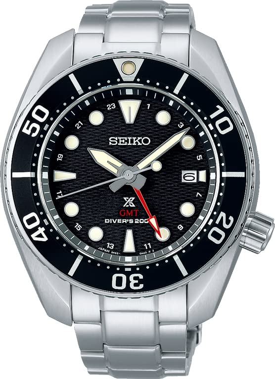 

[Seiko Watch] Наручний годинник PROSPEX DIVER SCUBA Solar GMT SBPK003 чоловічий срібний