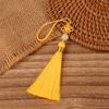 10PCS Multicolor Tassel Chinese Knot Tassels With Jade Beads Jade Beads Tassels  For Jewelry Making