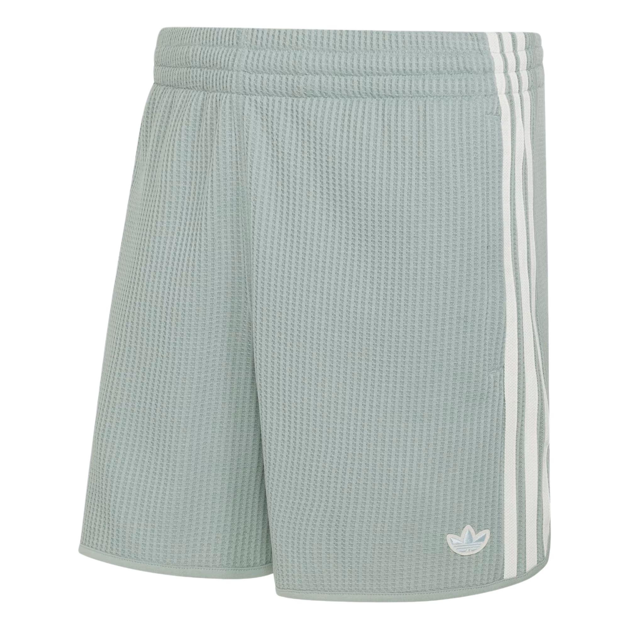 Adidas Originals Sprinter Waffle Knit Striped Loose Comfortable Knit Casual Shorts Men shorts KX1247 L