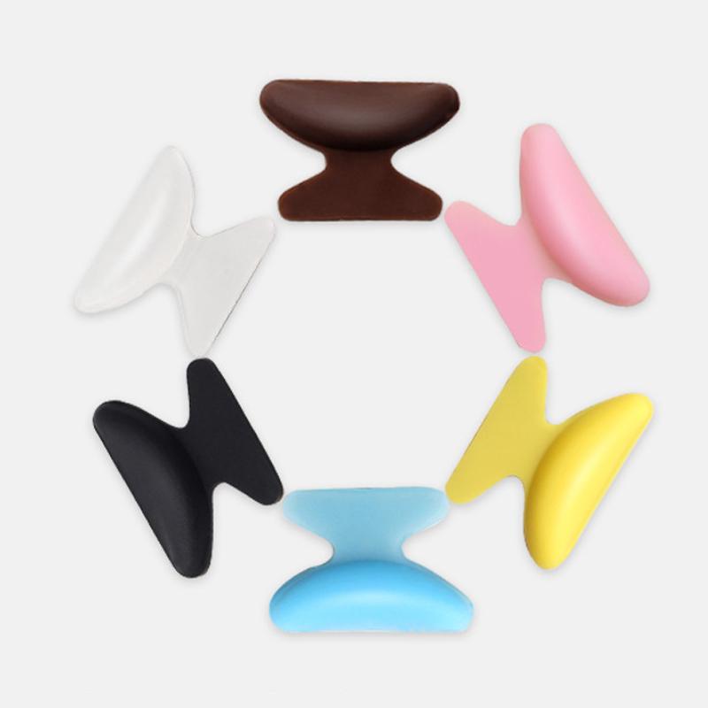 5Pairs Eyeglasses Anti Slip Nose Pads Soft Silicone Self Adhesive Glasses Nose Holder Long Lasting Spectacles Nose Support