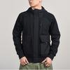 Adidas Jackets Men's Black Stand Collar Moderate Workwear GR6948