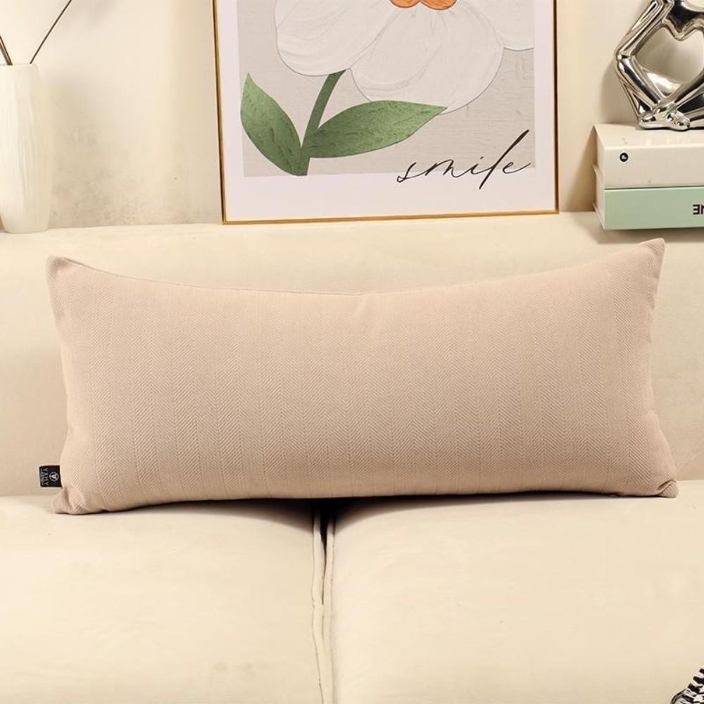 35*90cm Long Pillow Cover Soft Fabric Pillowcase Covers Nordic Lumbar Pillow Cover Home