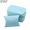10/20/30Pcs Kraft Paper Pillow Candy Box Christmas Gift Packaging Boxes Candy Bags Wedding Baby Shower Birthday Party Decoration