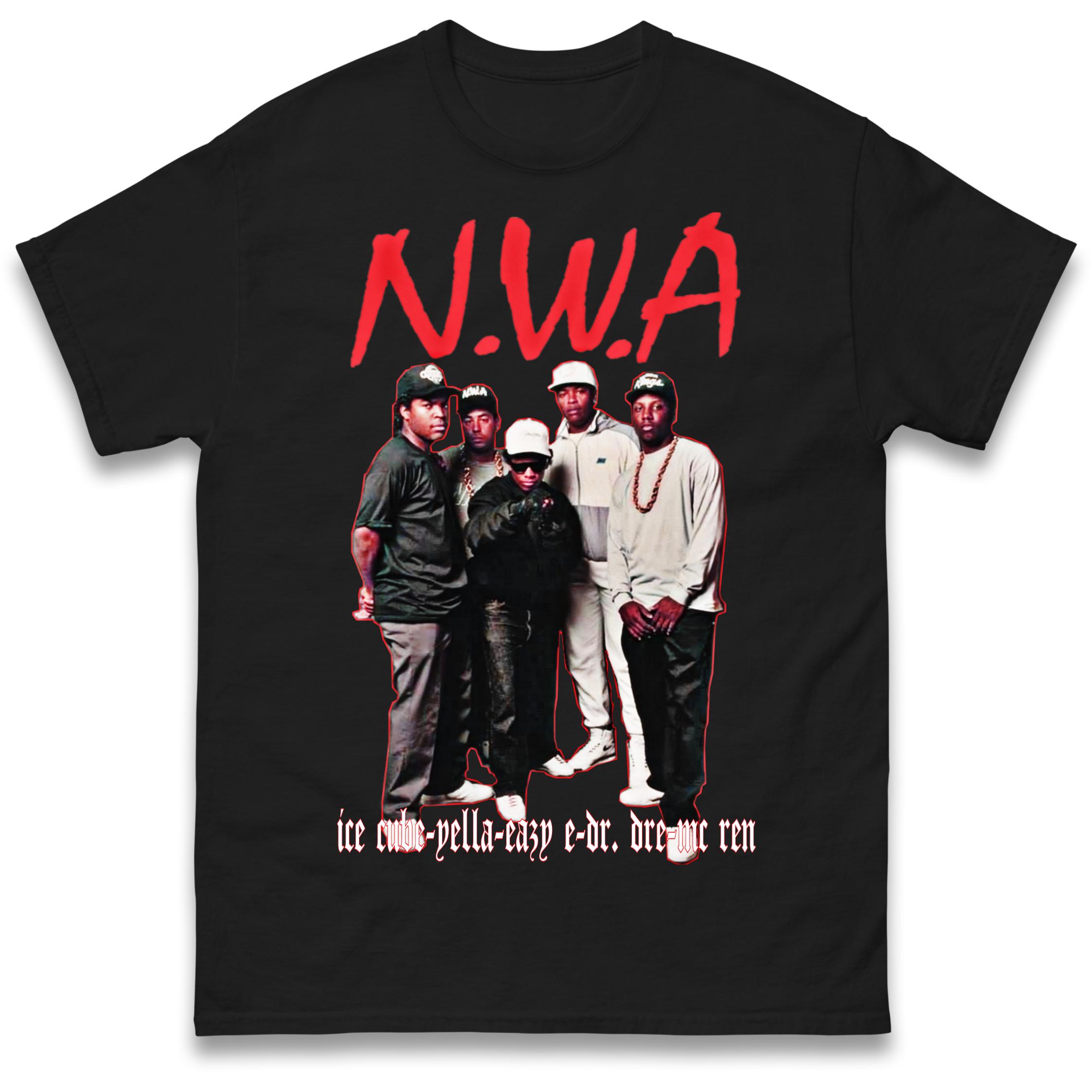 

N.W.A T-Shirt Tshirt Mens Womens Tops Unisex Tees 100% Cotton XL