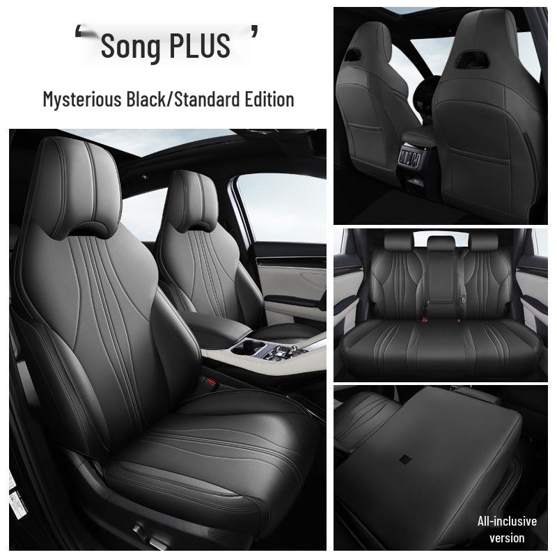 Neues BYD Song Pro Autositzkissen-Set - Premium-Leder, Originaldesign