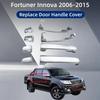 New Car ABS Chrome Accessories Plated 2006-2015 For Toyota Hilux Vigo Fortuner Innova Door Handle Cover Replacement Of Parts
