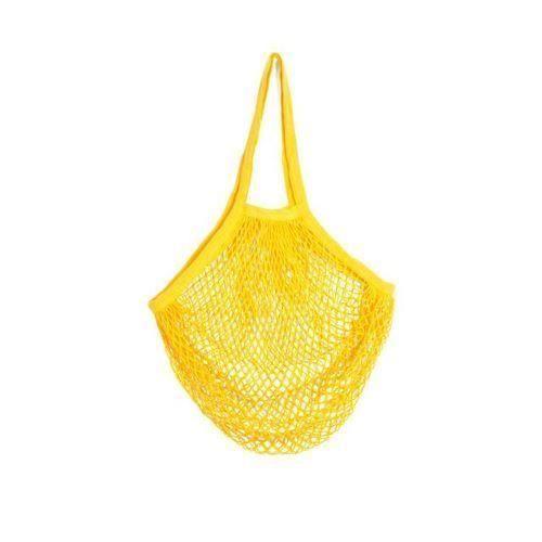 Sac filet en coton - Kikkerland - Modèle aléatoire - Jaune - Rangement intérieur - Mixte