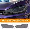 Folie Protectoare Neagră pentru Faruri Auto, Sticker Transparent din TPU pentru Stopuri, Accesorii pentru Volkswagen VW Golf 7 8 MK7 2014-