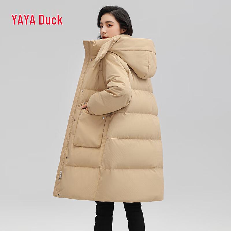 

Женский длинный пуховик с капюшоном YAYA M