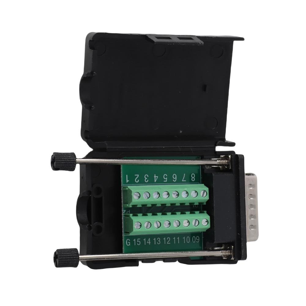 Solderless 15 Pin Breakout Board DB15 Breakout Module Connector  Industrial Applications