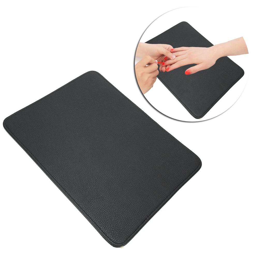 Nagelkunst-Tischmatte, Kissen, faltbar, waschbar, Maniküre-Schreibtischunterlage, Nagelstudio-Werkzeuge