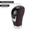 Car Gear   Knob Stick Head    Lev  Handball Leath    for Car