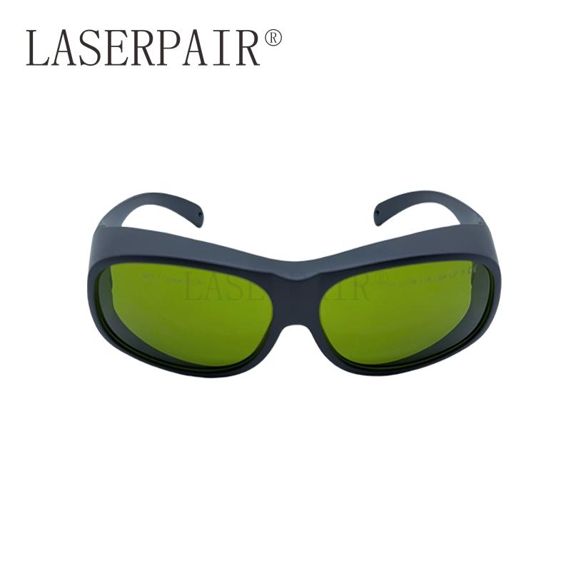OD 8+ Laser Safety Glasses Fiber Laser Eye Protection 900-1100nm Wavelength (Green,safety glasses)