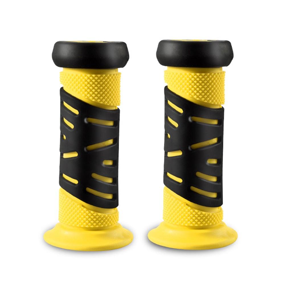 2PCS Rubber Grip Handle Bike Handlebar Grips Cover Anti-skid Bicycle Tricycle Skateboard Scooter For Children Kids MTB Bike Part