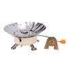 4500W Windproof Camping Stove Camping Gas Stove with Piezo Ignition for Outdoor Backpacking Hiking Picnic