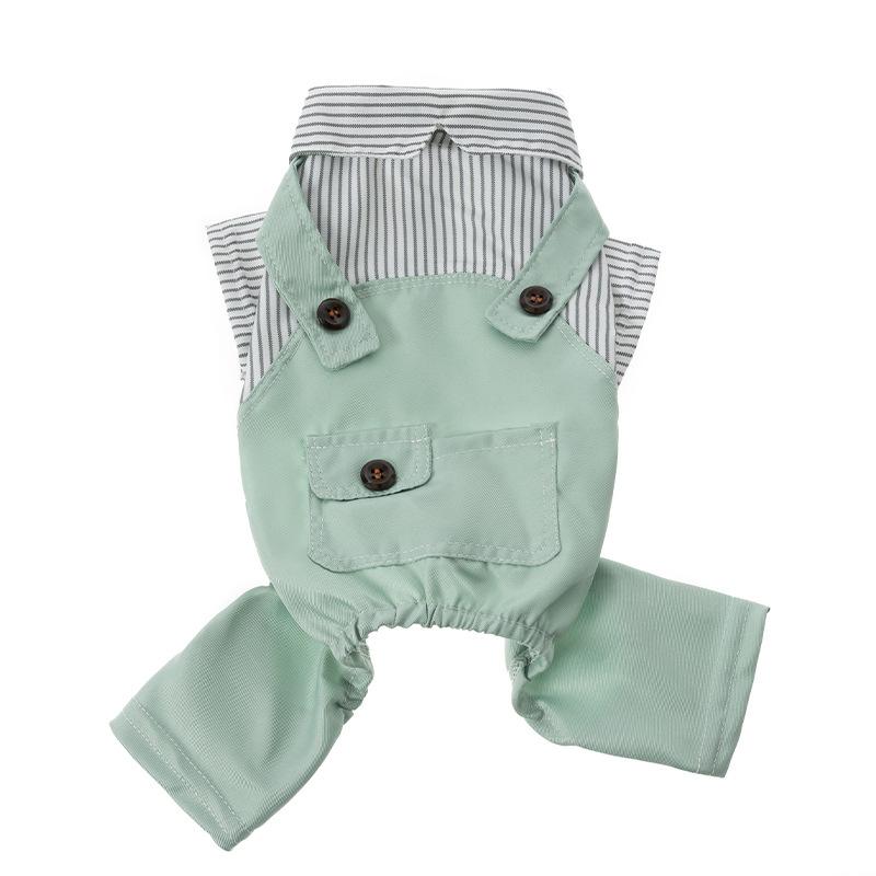Summer, Pet Dog Dog Cat Fashion Overalls Breathable Clothes Without Shedding Hair