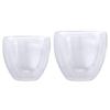 Beverages with Handle Breakfast Cappuccino Dinking Glasses Tea Cup Coffee Mug Insulated Glass Cup