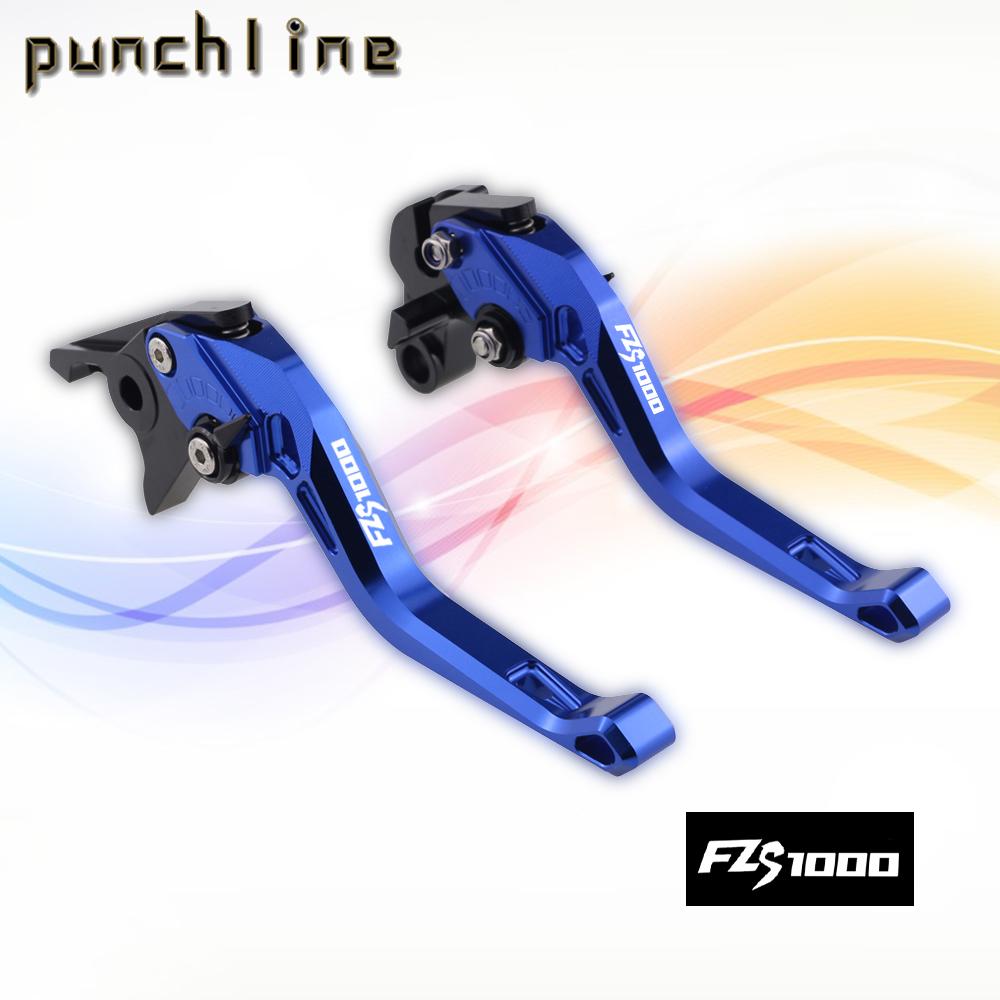 

Подходит для FZS1000 FAZER 2001-2005 FZS 1000 2002 2003 аксессуары для мотоциклов с ЧПУ, короткие рычаги тормозной муфты, регулируемая ручка
