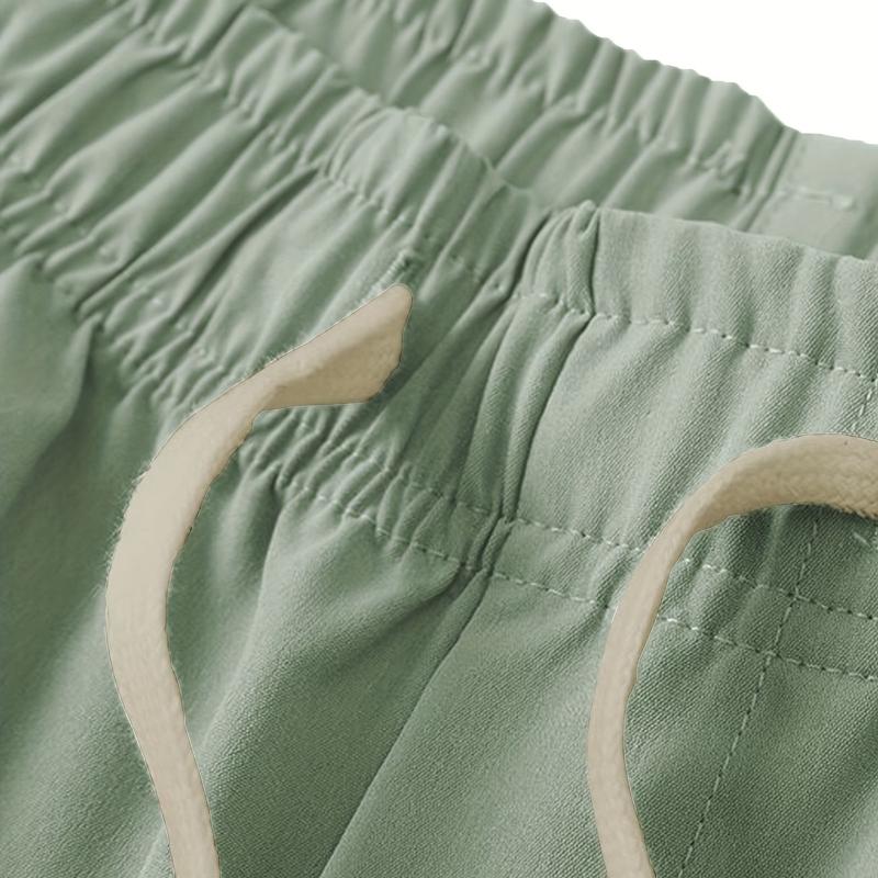Modische Zweifarbige Herren-Freizeit-Sportshorts mit Kordelzug, Taschen und Prints, Perfekt für Outdoor-Aktivitäten und die Freizeit im Sommer