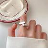 Bf Club Ringe für Damen Einfach Geometrisch Handgemacht Gold Unregelmäßig Retro Ring Allergie Für Geburtstagsfeier Geschenk