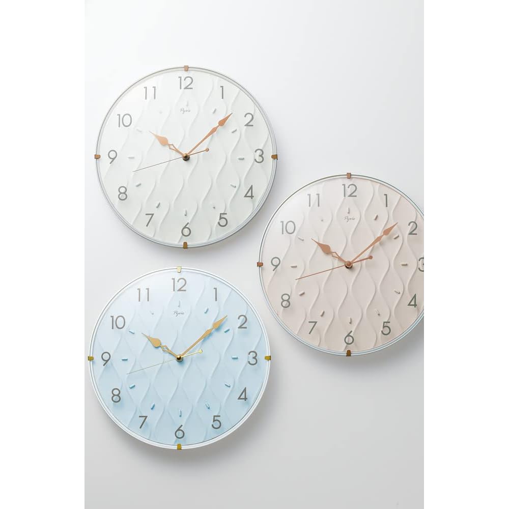 Seiko Clock PYXIS Wall Clock, Gray, Diameter 301 x 50 mm, NA702P