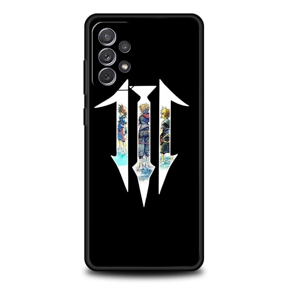 

Чехол для телефона с изображением аниме «Королевство сердец» для Samsung Galaxy A51 A53 A71 A21S A12 A11 A31 A41 A01 A03s A22 A23 A33 A73 A13 5G, мягкий чехол Samsung A52 5G