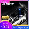 2025 Hot Car Interior Ashtray LED Light Portable Smoke Ashes Holder For Volkswagen MK5 MK6 MK7 Polo Golf 6 Golf 7 Accessories Ca