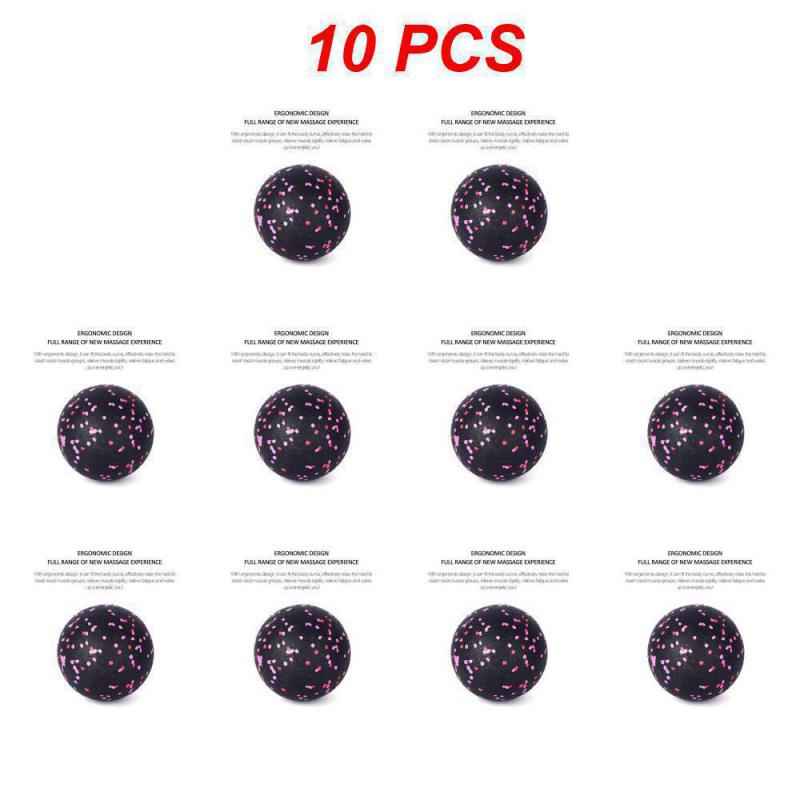 110PCS Fitness Ball Double Lacrosse Massage Ball Collection Mobility Peanut Ball for Self-Myofascial Release Deep Tissue Yoga Gym Home