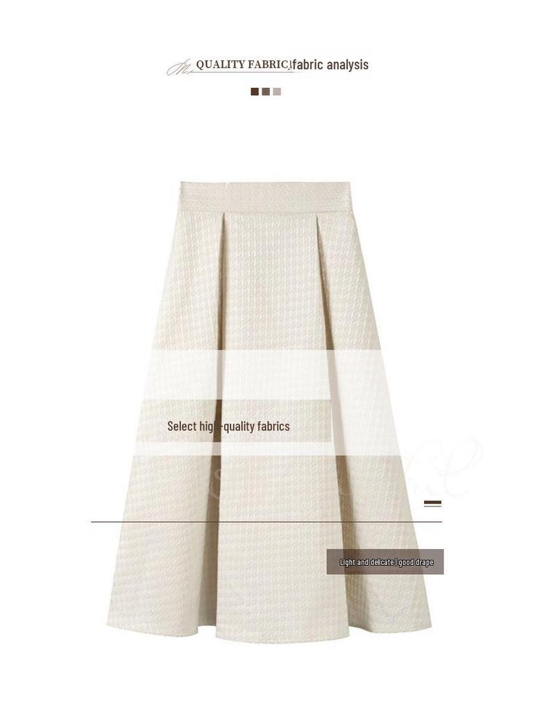 Summer 2023 Women's Slim Fit Suit: Elegant Waist-Emphasizing Two-Piece Skirt Set