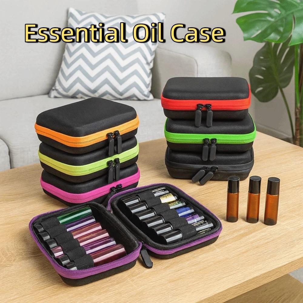 Shockproof Essential Oil Storage Bag 12 Slots Perfume Box Essential Oils Container Travel