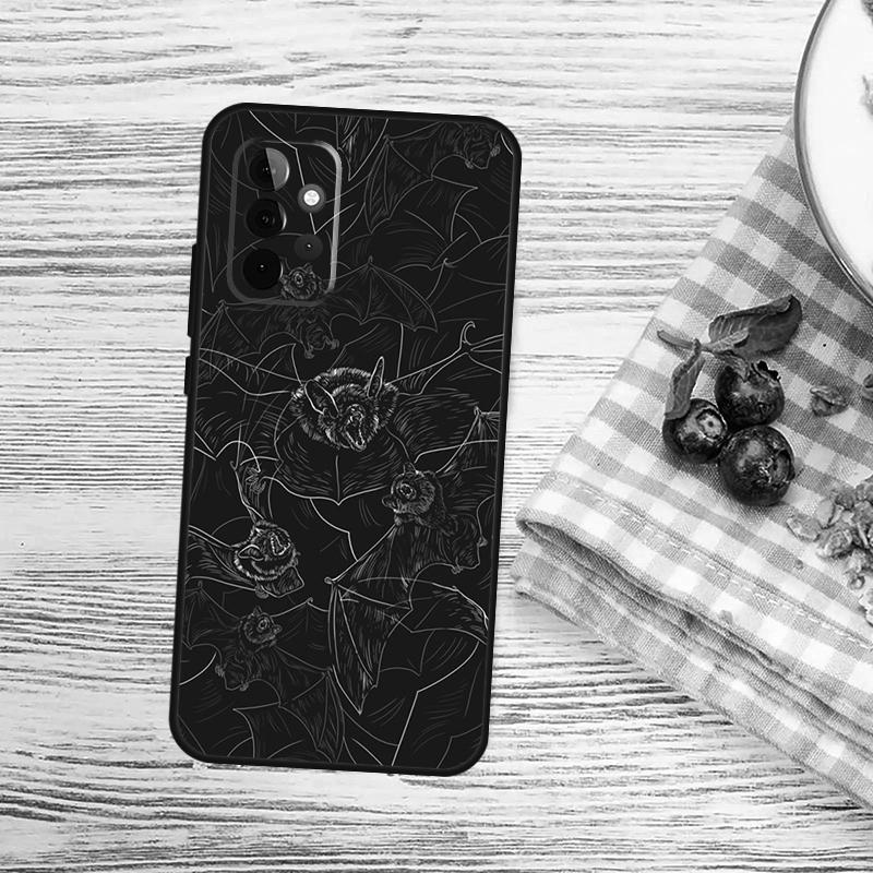 Goth Vampire Bat Gothic Case For Samsung Galaxy A54 A34 A14 A56 A36 A16 A06 A13 A53 A12 A22 A32 A52 A35 A17 A15 A55