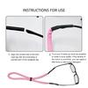 Elastic Cord Glasses Retainer Straps for Water Sports Swimming Boating Diving Accessories