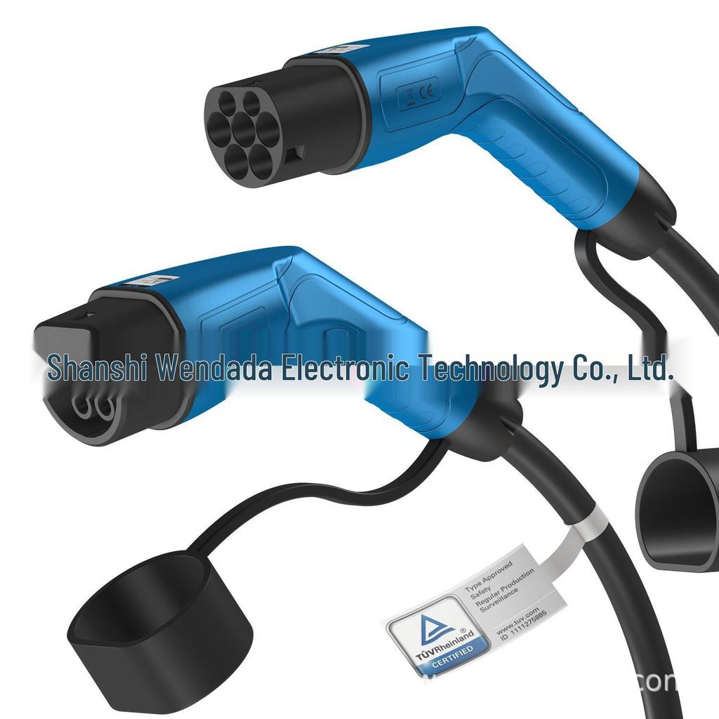 European Standard Dual-Head 16A/32A AC Portable Charger with Multiple Power Options