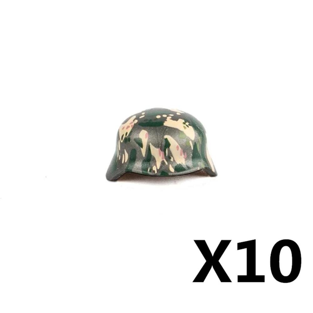 Military WWII MOC Hat Helmet Building Block German  US Soviet Soldier Figure Helmet M1 40 Beret  Accessories Brick Toy Gift K025