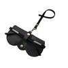 New PU Leather Sunglasses Bag Eyewear Case Container Storage Box Portable Hanging Glasses Bag Anti-Compression Sunglasses Holder