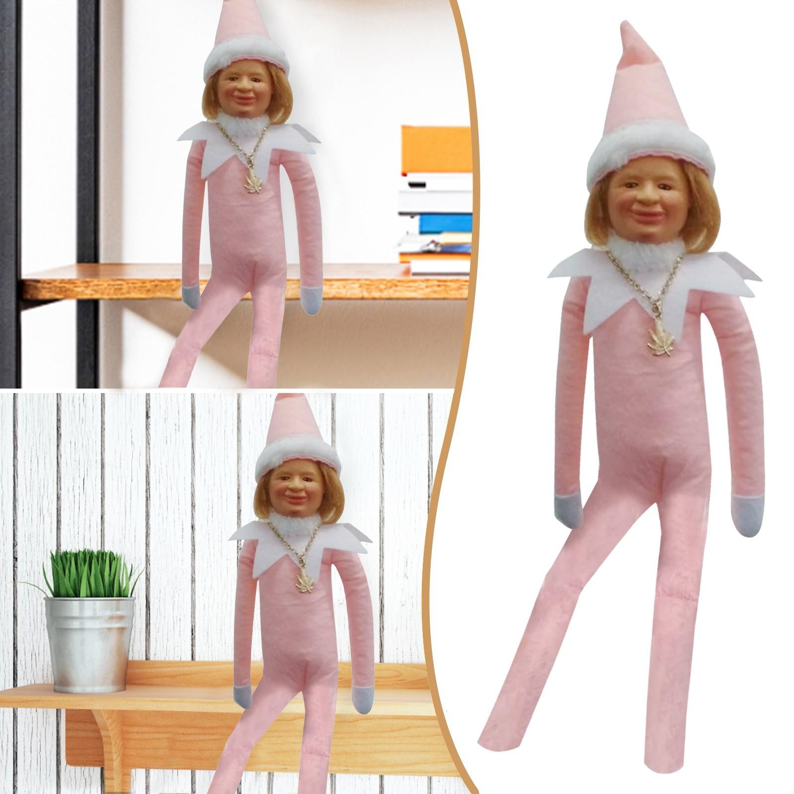 

Новинка, длинная гнутая элегантная кукла-девочка-эльф, праздничный декор и многое другое, кукла-эльф Snoop On A Stoop