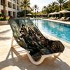 Bring Me the Horizon Print Beach Towel Design, Soft, Lightweight. for Home Bathroom, Spa, Pool, Yoga, Surfing, Camping, Gift for Family, Friend