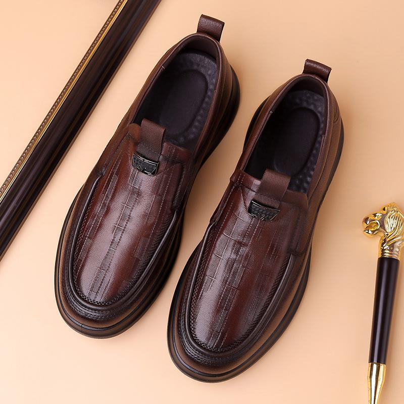 New Designer Business Casual Dress Shoes for Men Fashion Spring Autumn Fashion Driving Shoes Male Solid Color Casual Loafers Man