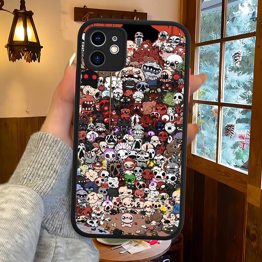 Game The Binding Of I-Isaac Matte Protective Case For IPhone 16 15 14 13 12 11 Pro Max X XS MAX Protection Case