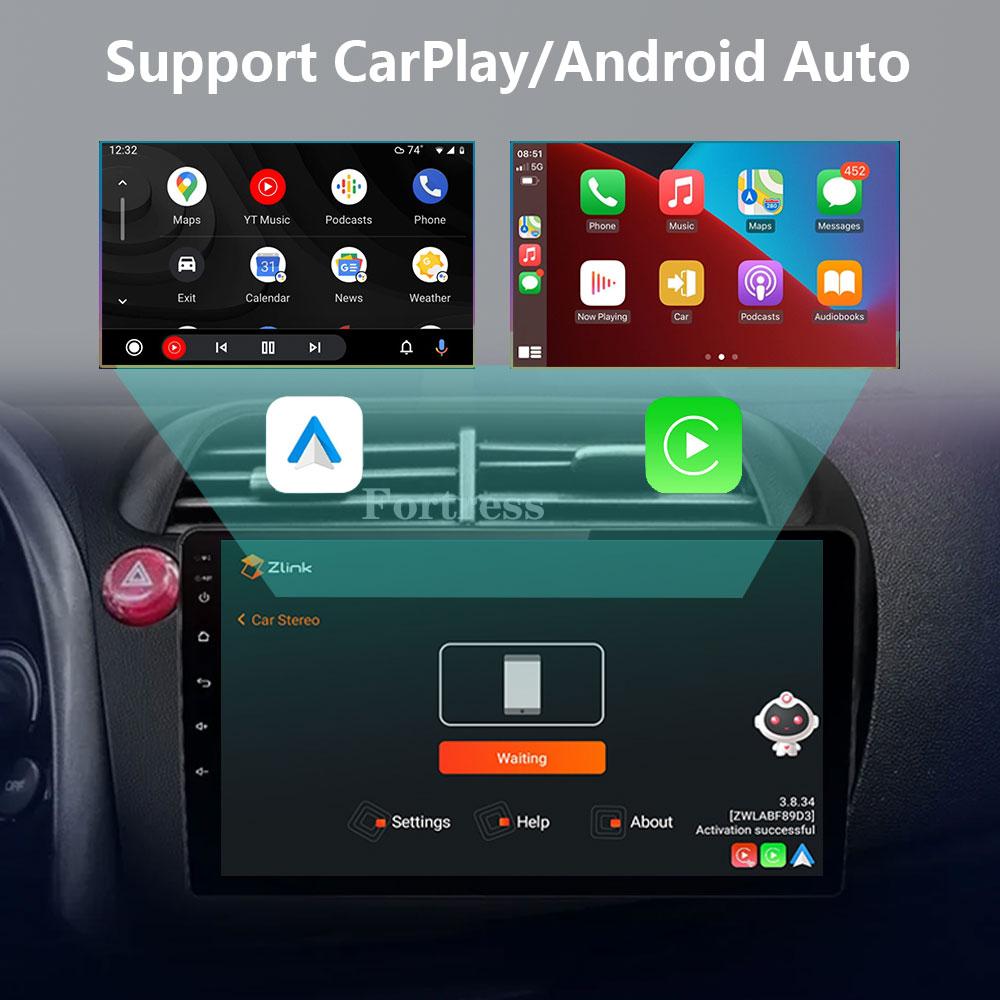 For Honda Civic Hatchback 2006-2011 Android 12 Car Radio Multimedia Video Navigation 2 Din Stereo DVD Head Unit Speaker Carplay