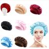 Summer Wide Brimmed Nightcap with High Elasticity Headband for Beauty, Hairdressing, and Hair Care
