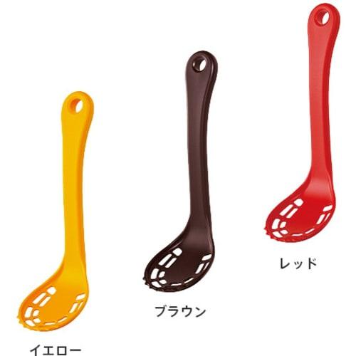 Myrna Crushing and Scooping Spoon Masher, Brown