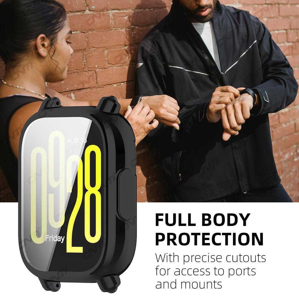 Case for Xiaomi Redmi Watch 5 Active/Lite Screen Protector Case Soft TPU All-Around Protective Bumper Cover Shell Accessories